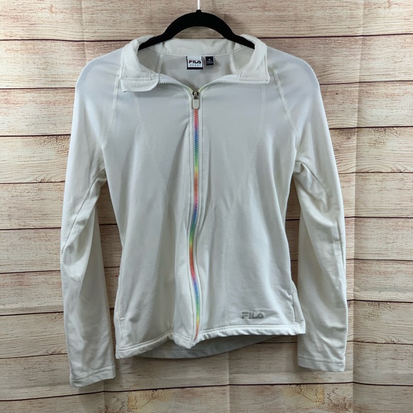 Fila Jackets & Blazers - Fila Sport Rainbow Zippered Jacket